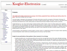 Tablet Screenshot of koegler.tw